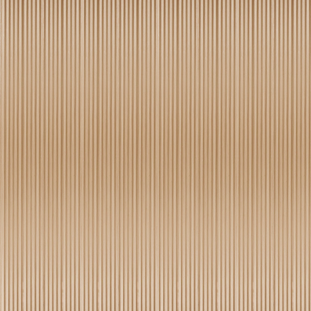 WPC Fluted Panels, Sandy Birch, 10 Panels x 9 feet long.