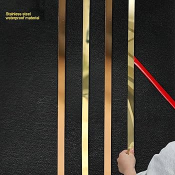 WPC I shape stainless steel trim, 9 Feet long
