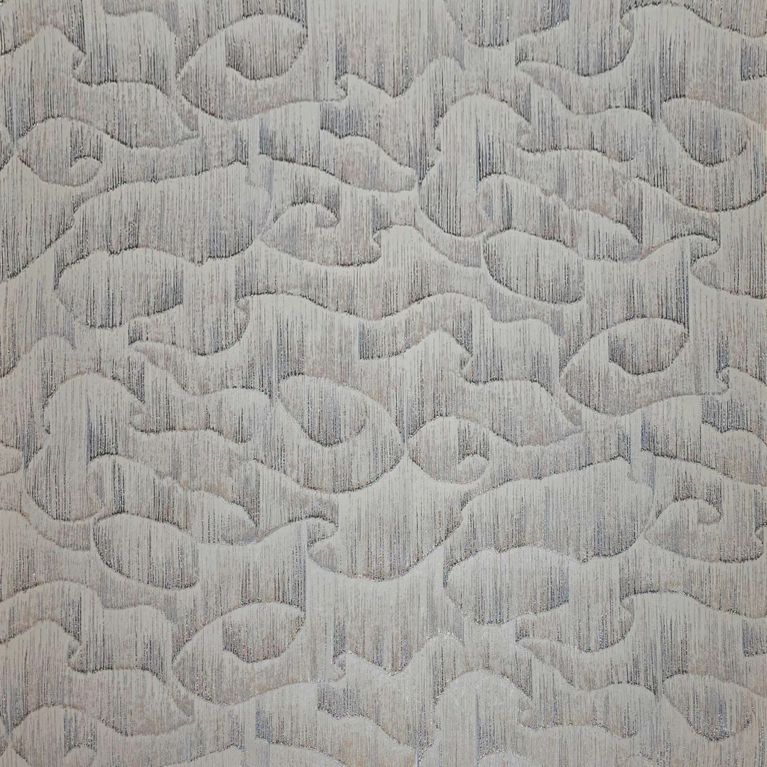 Papier peint Cygne, ruisseaux nuageux, 42 po x 610 po. 1 rouleau