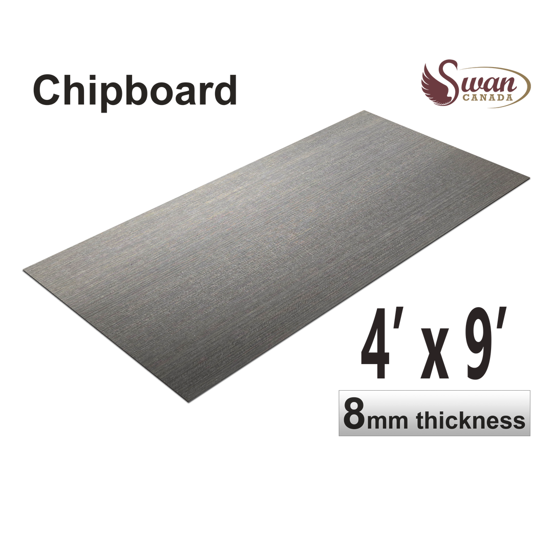 Chip Boards, Light Gray, 1 Board, 4 X 9 Feet