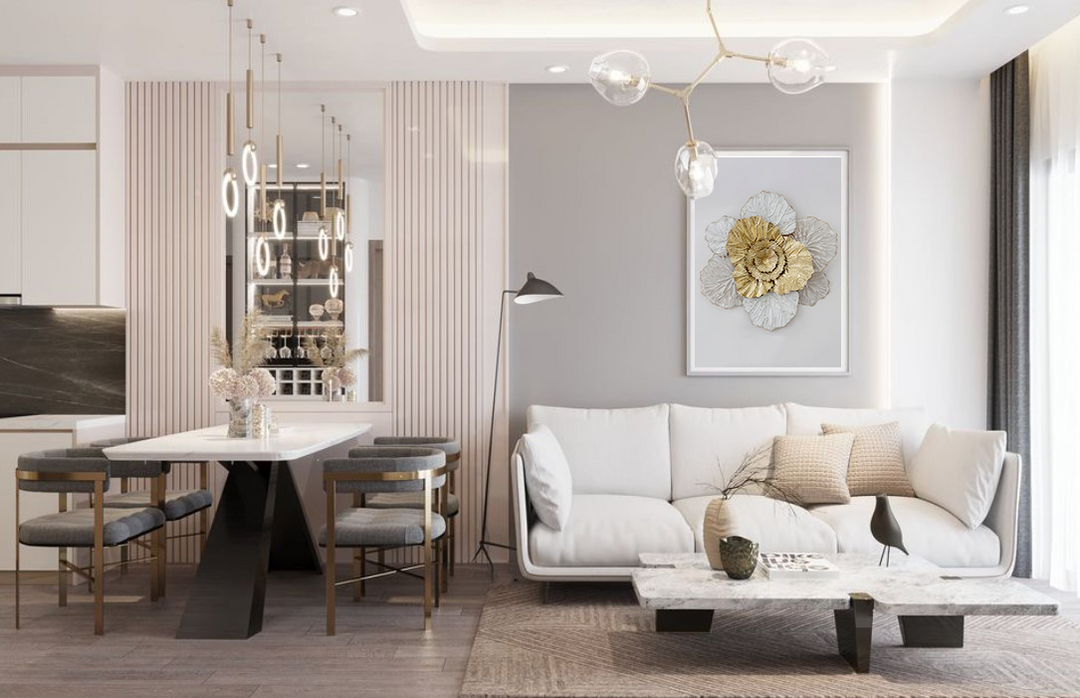 Décoration murale, décoration murale en fleur de lotus, 25,75 po x 26,25 po, 1 pièce