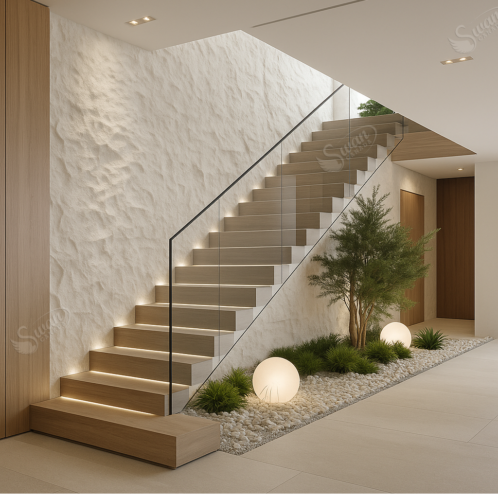 PU Faux Stone, Rough White Stone, 4 Boards, 2 X 9.5 Feet