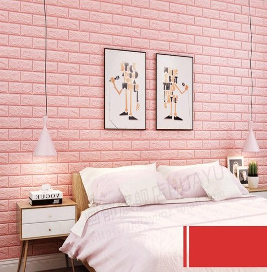 3D Wallpaper, DIY Vinyl Self-Adhesive, 10 Pieces (58 square feet)
