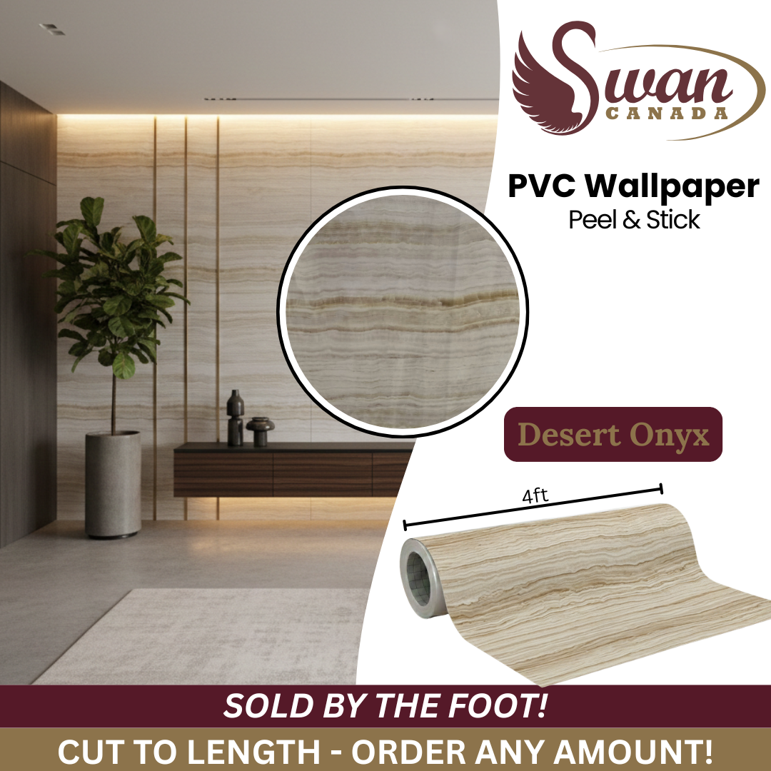PVC Wallpaper Sticker, Desert Onyx