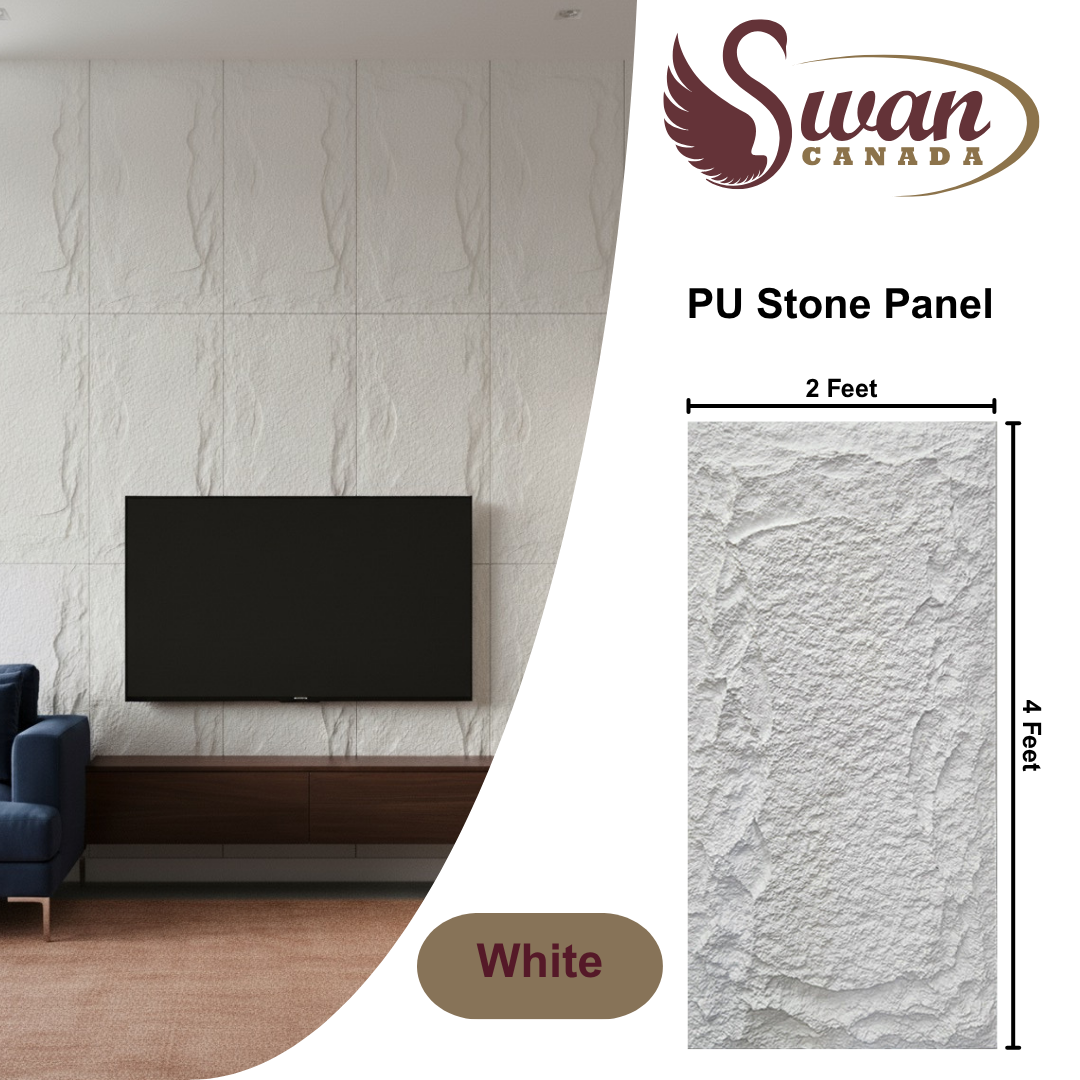 Panneau en relief, veines d'or Blackshi, 1 feuille, 4 x 9 pieds 