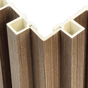 WPC Fluted Panels, WHITE OAK, 108in x 6.5in. 10 Panels