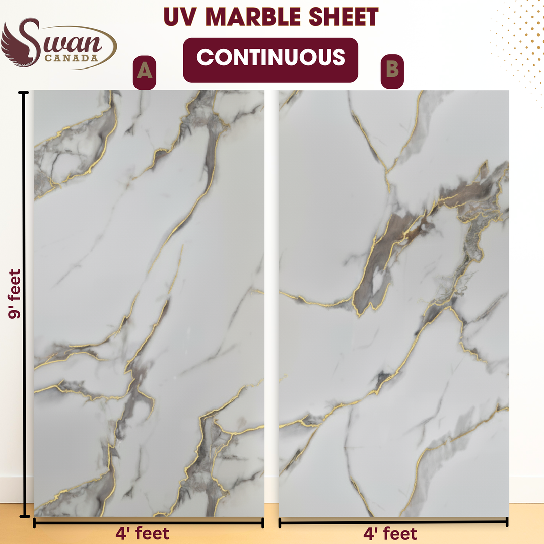 UV Marble Sheets, Royal Streak Continuous, 2 Sheets