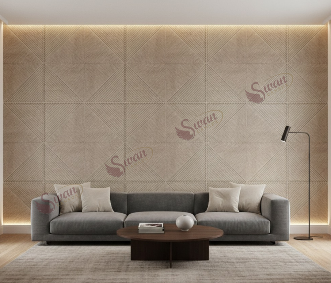 3D Wall Panels, Sandy Wood, 19.7" x 19.7"
