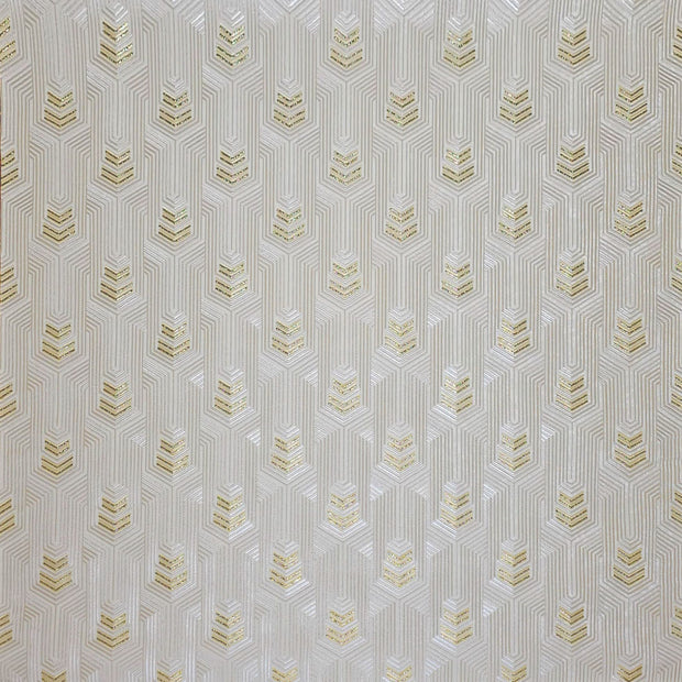 Swan Wallpaper, Gilded Deco, 42in X 610in. 1 Roll