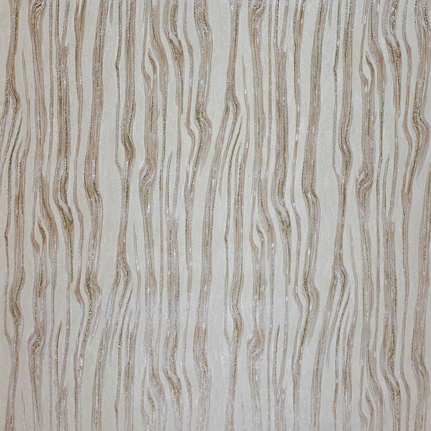 Swan Wallpaper, Bronze Wave, 42in X 610in. 1 Roll