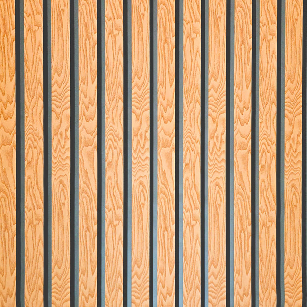 Swan Wallpaper, Wooden Slat, 42in X 610in. 1 Roll