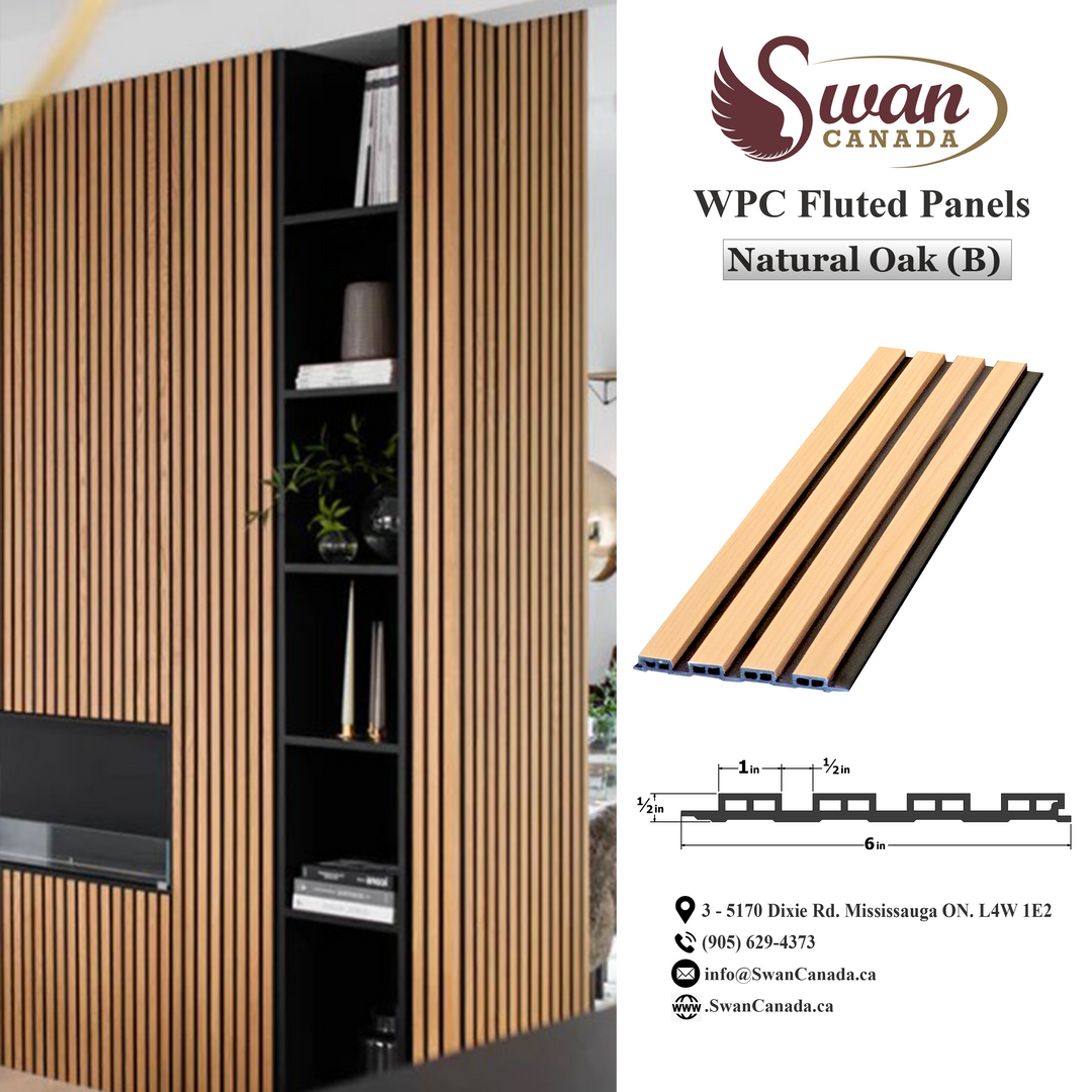 WPC Slat Wall Panel Sample Pack - Max 4 Samples per Order