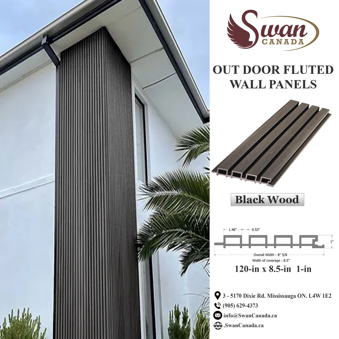 Outdoor Slat Wall Panel Sample Pack - Max 4 Samples per Order