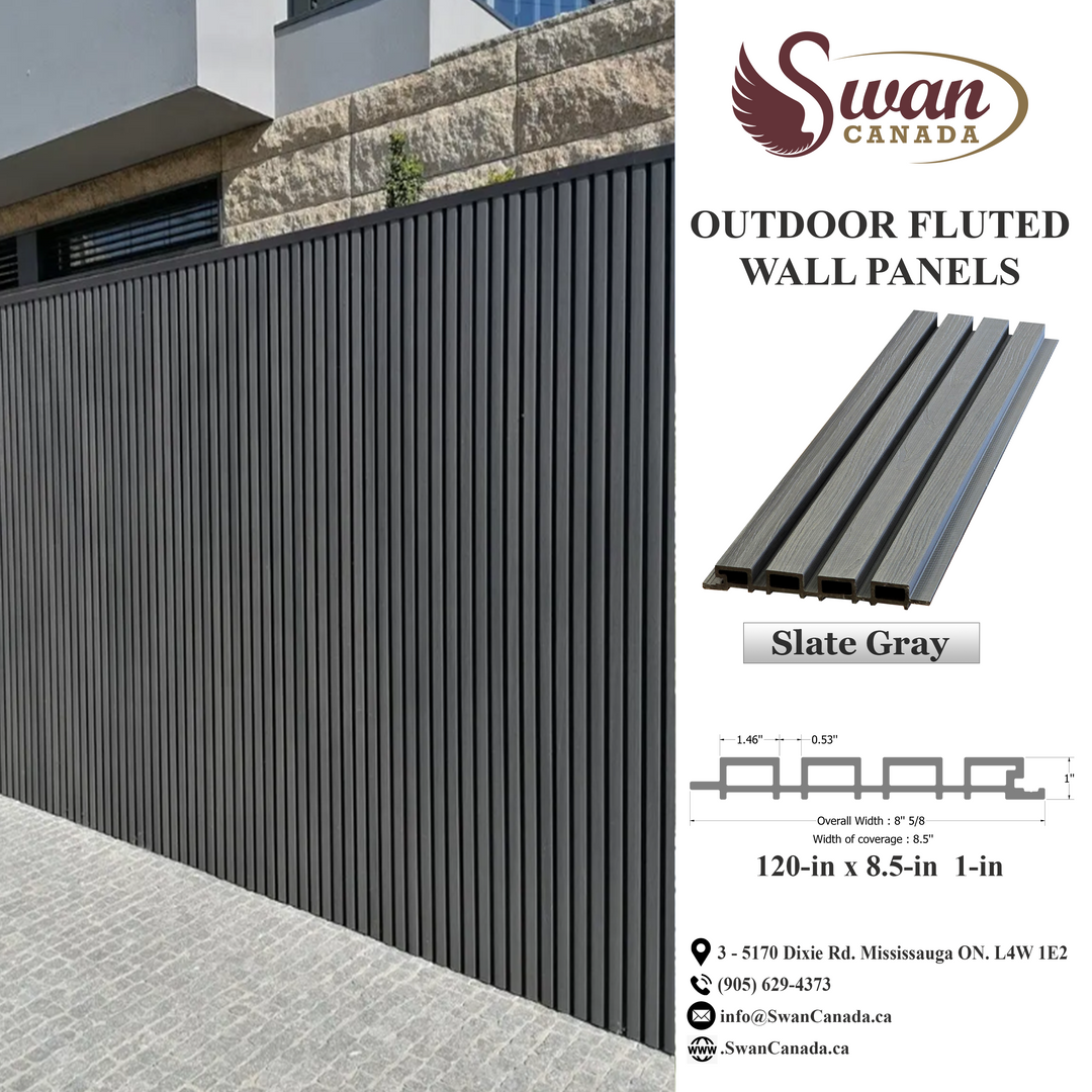 Outdoor Slat Wall Panel Sample Pack - Max 4 Samples per Order