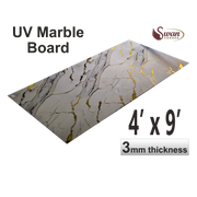 UV Marble Sheets, MAJESTIC GOLD, 1 Sheet, 4 X 9 Feet