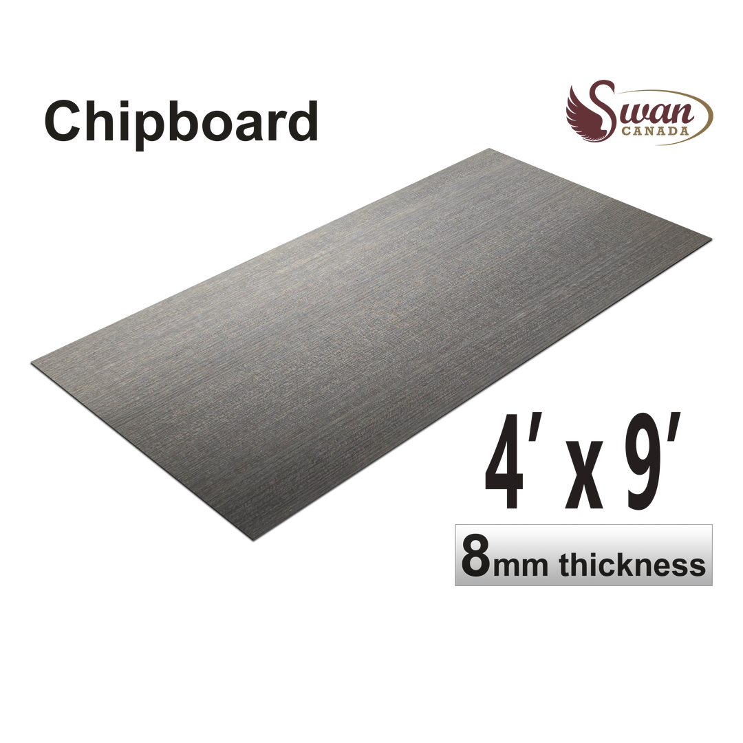 Chip Boards, Silver Brich, 1 Board, 4 X 9 Feet