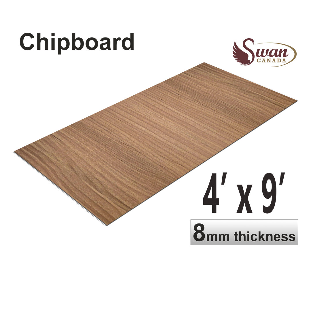 Chip Boards, Sandy Wood, 1 Board, 4 X 9 Feet