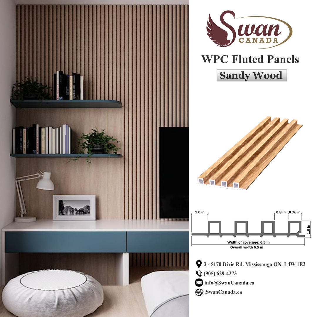 WPC Slat Wall Panel Sample Pack - Max 4 Samples per Order