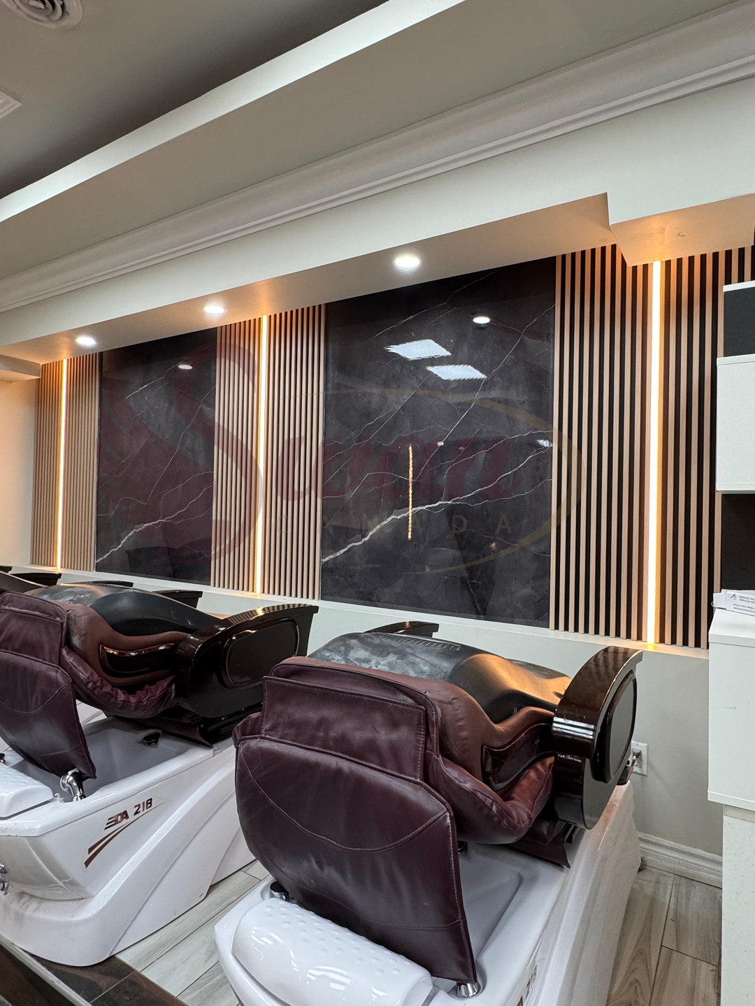 UV Marble Sheets, Grey Ridge, 1 Sheet, 4 X 9 Feet