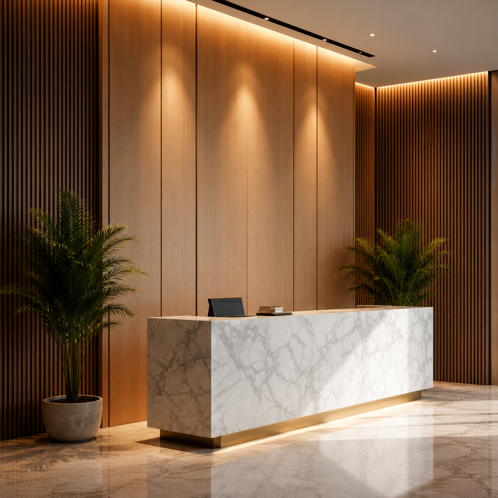 Hotel Reception Design