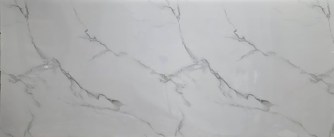 Feuilles de marbre UV, Twilight Gleam, 1 feuille, 4 x 9 pieds 