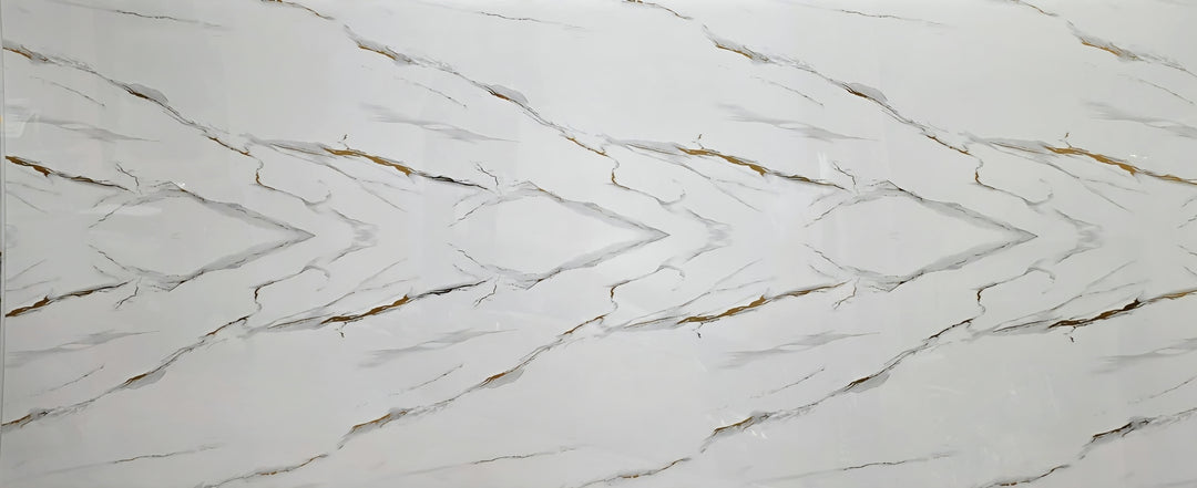 UV Marble Sheets, Golden Mirage, 1 Sheet, 4 X 9 Feet