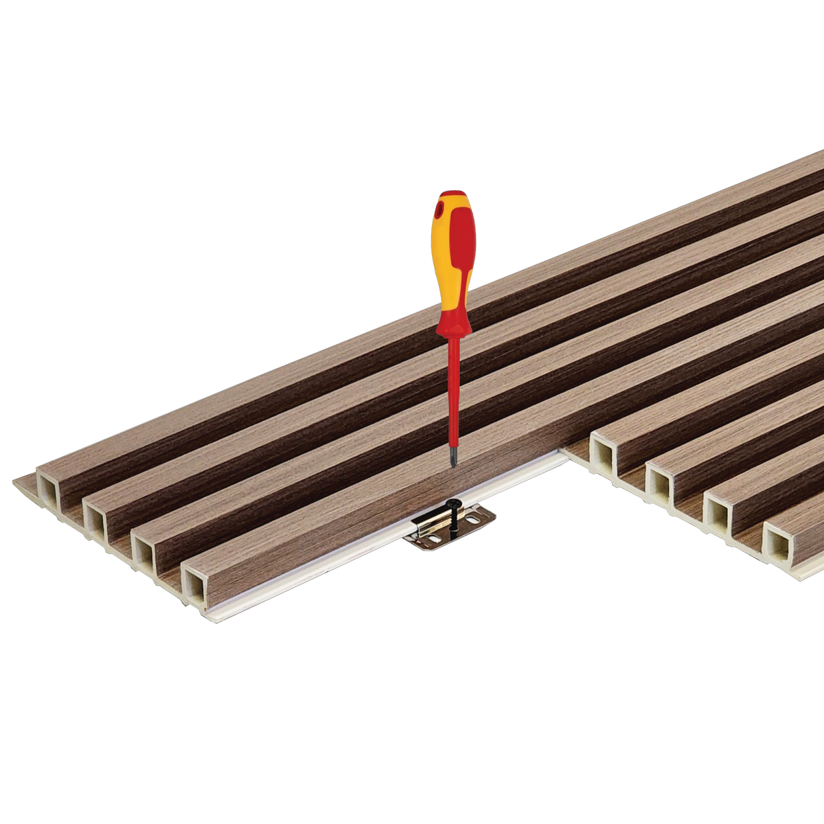 WPC Fluted Panels Brown Color 10 Panels X 9 Feet Long Swan Canada wpc-fluted-panels-brown-color-10-panels-x-9-feet-long-swan-canada