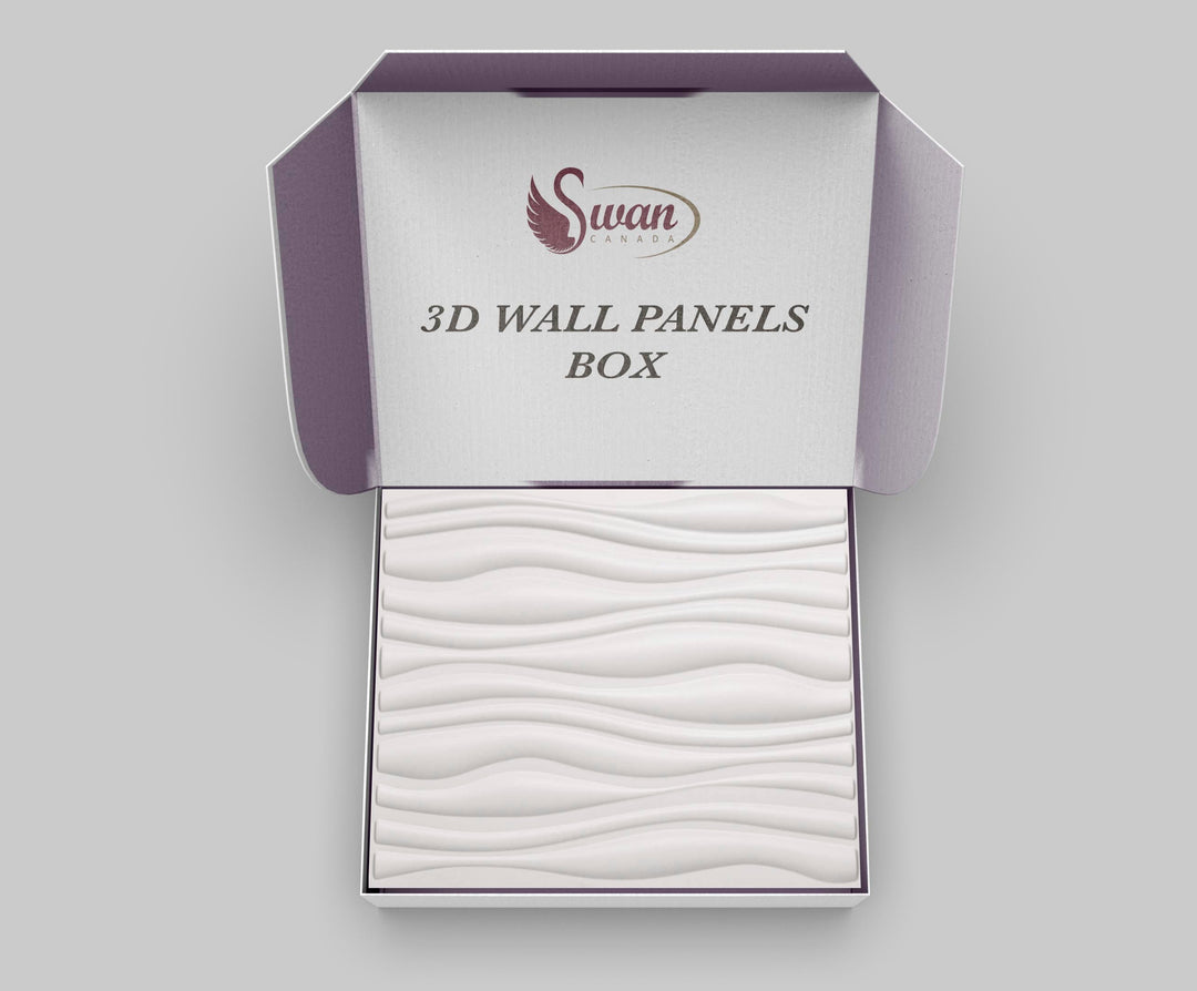 3D Elegant Waves PVC Wall panels,