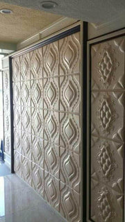SW-88 PU Leather 3D wall panel.